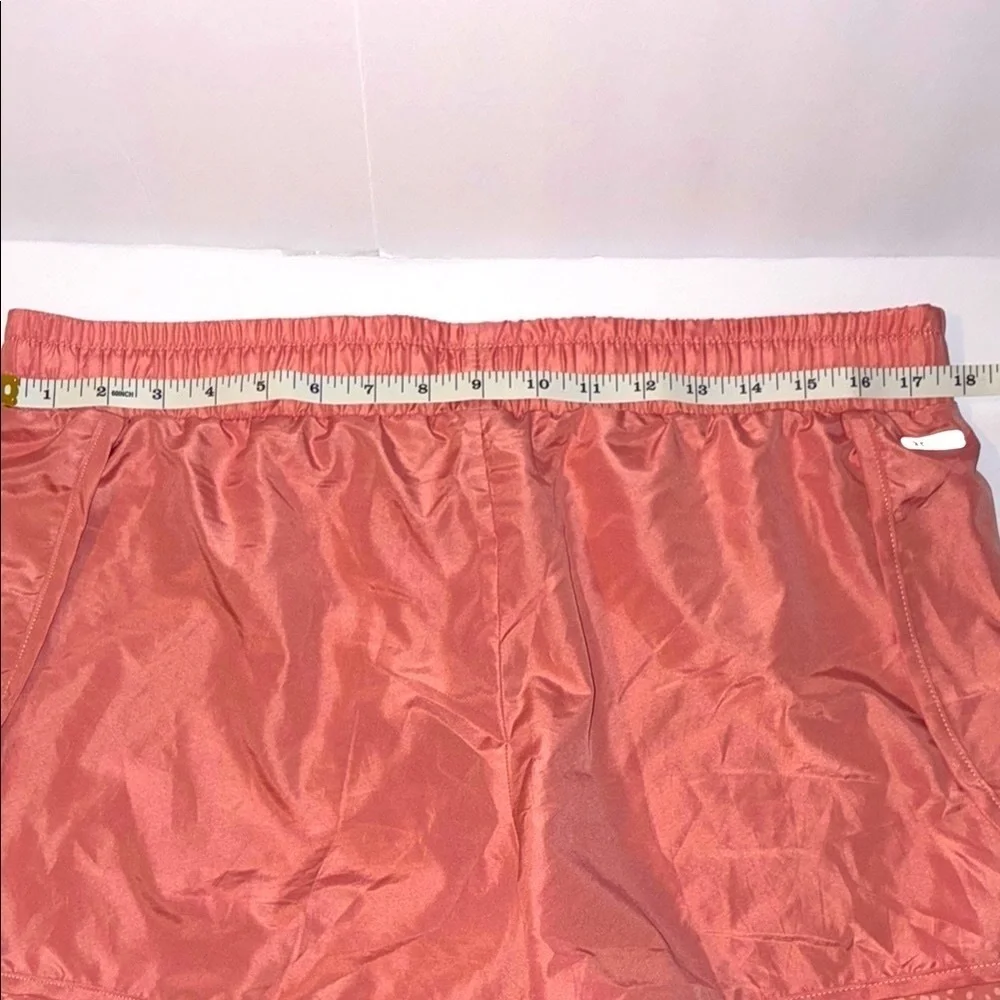 RBX Peach Athletic Shorts with Elastic Waistband and Lightweight Fabric NWOT